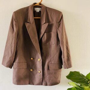 Vintage Christian Dior oversized blazer. Bin Q